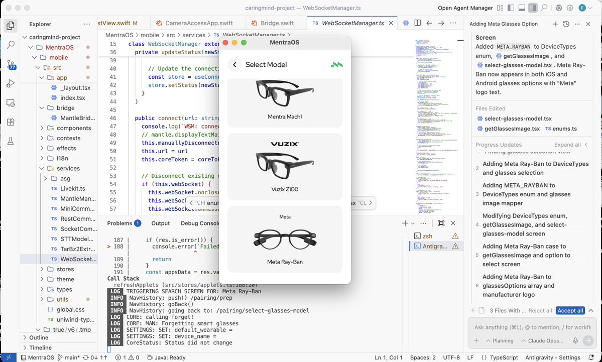 simulationapi's tweet image. keep going or nah, i am using the mobile ios as a relay for the meta raybans to @mentra cloud, this would be good for the apple vision pro's too