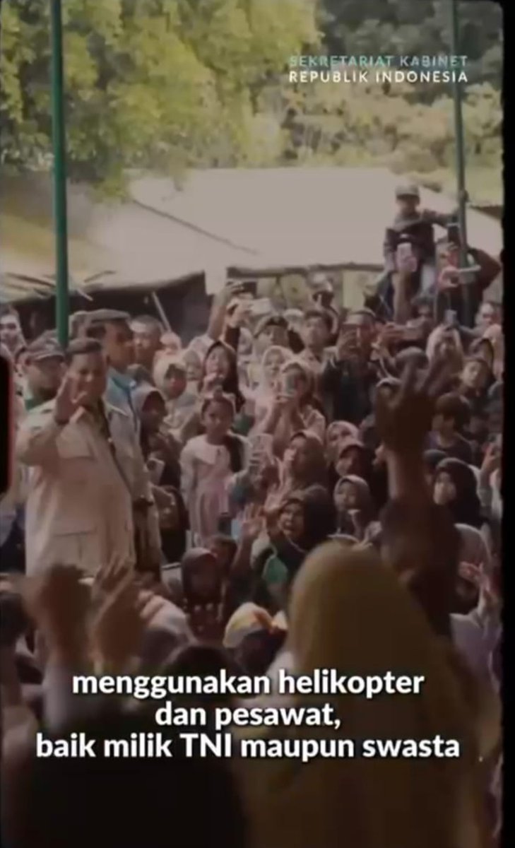 #PrabowoBerjuangDemiRakyat
#PemerintahTNIPolriKompakTanganiBencana
#PendampingDesaPeduliBencana
#SeluruhElemenBangsaBekerjaSama
#MariSalingBantuJagaDanSalingDukung

<a href="/prabowo/">Prabowo Subianto</a>
<a href="/YandriSusanto/">Yandri Susanto</a>
<a href="/ArizaPatria/">Ariza Patria</a>
<a href="/KerjaSeskabRI/">Letkol Teddy Indra Wijaya</a>