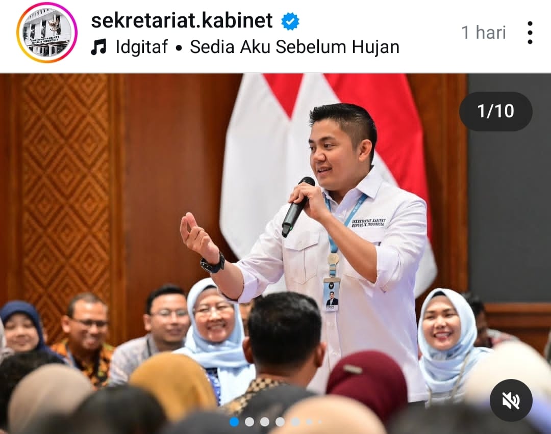 Pemerintah menggerakkan semua sumberdaya utk penanganan bencana
#PrabowoBerjuangDemiRakyat
#PemerintahTNIPolriKompakTanganiBencana
#PendampingDesaPeduliBencana
#SeluruhElemenBangsaBekerjaSama
#MariSalingBantuJagaDanSalingDukung
<a href="/prabowo/">Prabowo Subianto</a>
<a href="/YandriSusanto/">Yandri Susanto</a>
<a href="/ArizaPatria/">Ariza Patria</a>
<a href="/KerjaSeskabRI/">Letkol Teddy Indra Wijaya</a>