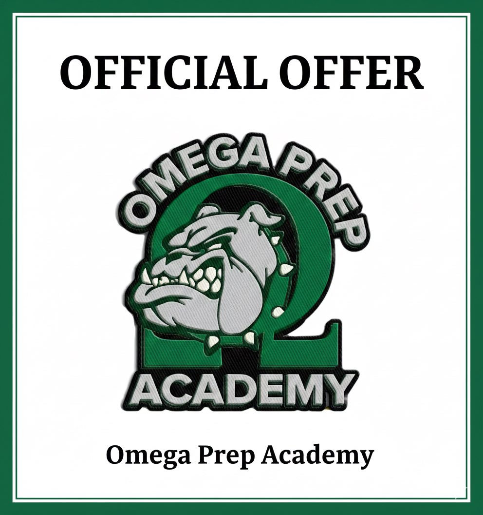 Bless to receive an offer from omega prep!! <a href="/tarrant_coach/">Coach Sean Tarrant</a>