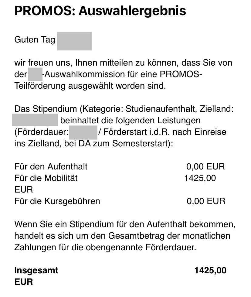 年底的好消息～拿到了学校的一笔奖学金，资助我的毕业论文研究，换算成人民币差不多1万嘿嘿