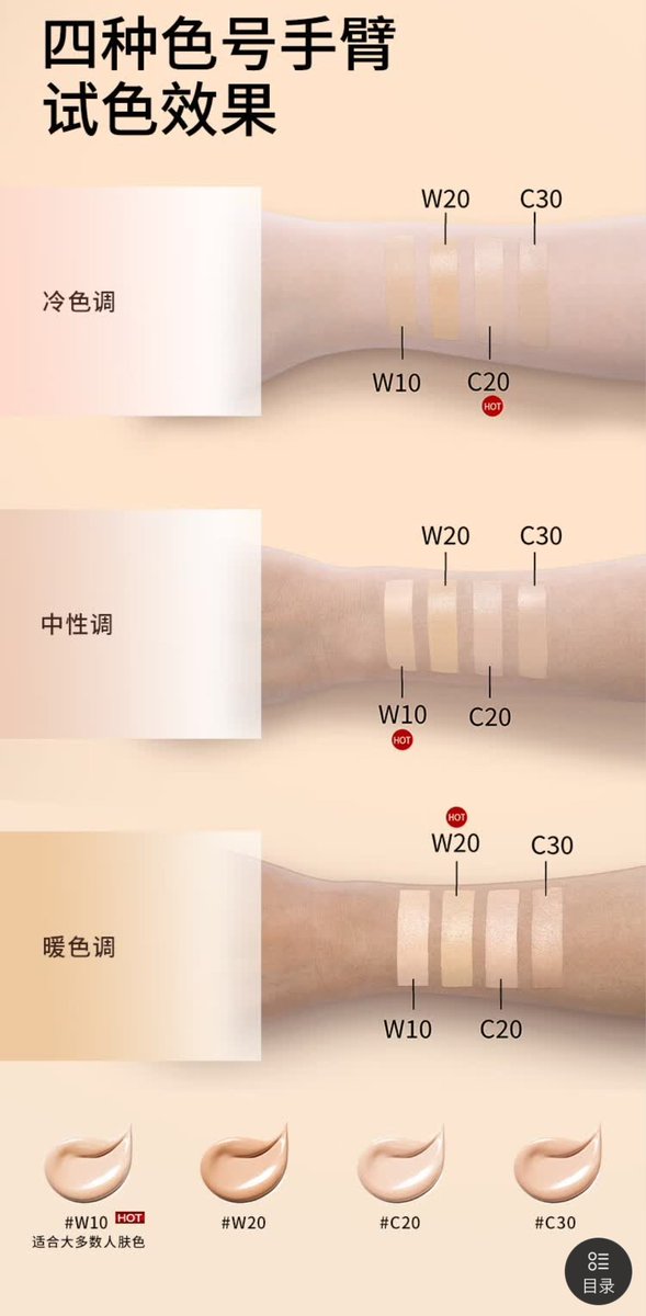 fuyu_me's tweet image. เฉดไหนล่ะทีนี้ 

เหมาะกับผิวขาวธรรมชาติอมเหลือง
#W10 โทนอุ่น ระดับขาว 1 (ขายดี)
เหมาะกับผิวสุขภาพดีตามธรรมชาติ
#W20 โทนอุ่น ระดับขาว 2
เหมาะกับผิวขาวกระจ่าง
#C20 โทนเย็น ระดับขาว 1
เหมาะกับผิวขาวซีด
#C30 โทนเย็น ระดับขาว 2
