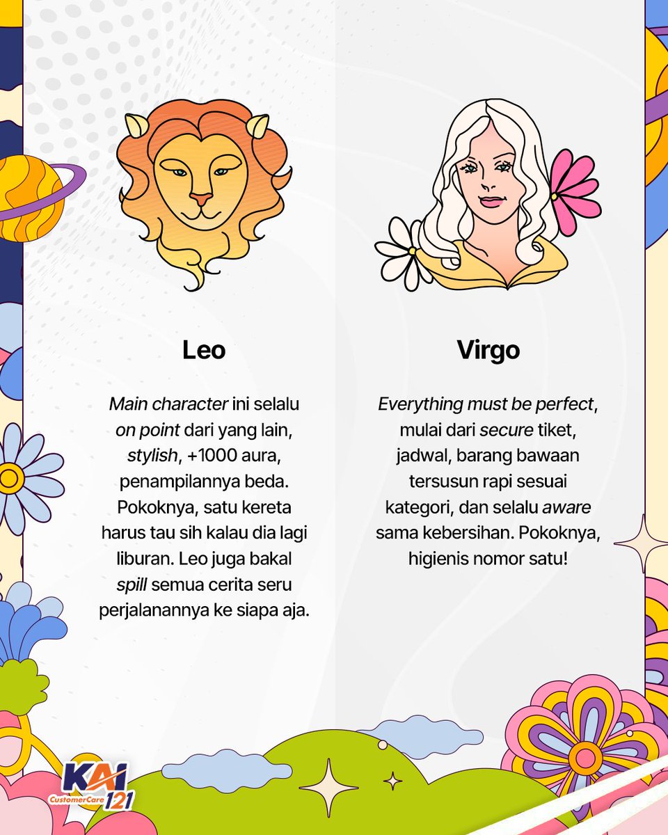 𝗧𝗶𝗽𝗲-𝗧𝗶𝗽𝗲 𝗣𝗲𝗻𝘂𝗺𝗽𝗮𝗻𝗴 𝗸𝗮𝗹𝗮𝘂 𝗡𝗮𝗶𝗸 𝗞𝗲𝗿𝗲𝘁𝗮 𝗔𝗽𝗶 𝗕𝗲𝗿𝗱𝗮𝘀𝗮𝗿𝗸𝗮𝗻 𝗭𝗼𝗱𝗶𝗮𝗸𝗻𝘆𝗮 ♥️

Mana nih, yang kalau di kereta kerjaannya cuma liat jendela sambil dengerin lagu galau ala-ala Pisces atau kayak Virgo yang itinerary-nya udah rapi dari