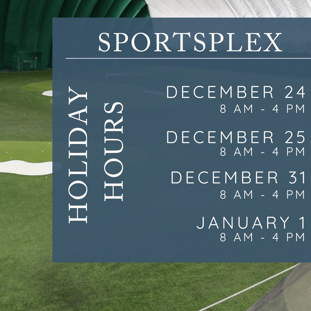 TSGolf's tweet image. Serving holiday cheer and indoor fun! Check out our holiday hours.