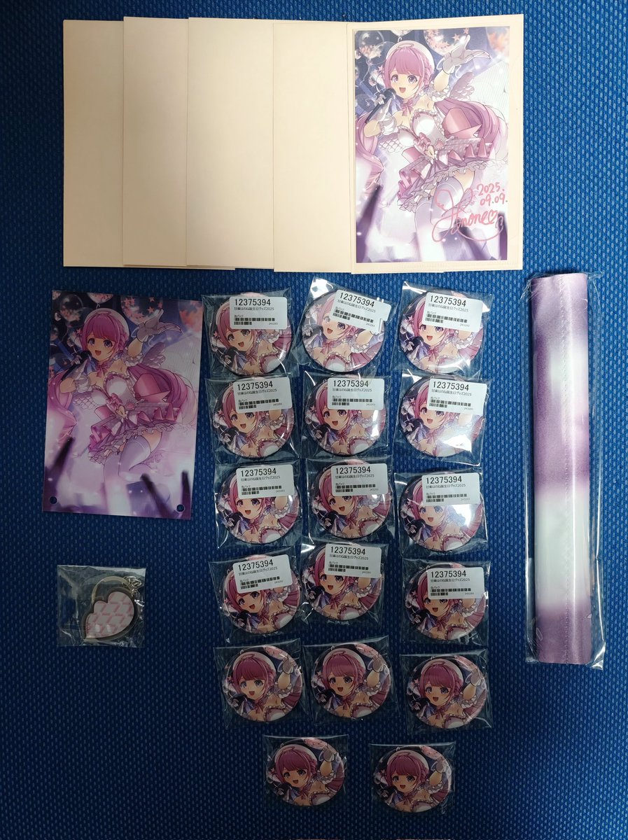 フェスキメ BBW BBQ るかわ 缶バッジ サイン フェスキメ BBW るかわ 缶バッジ アクリルカード 箔押し サイン 推しの