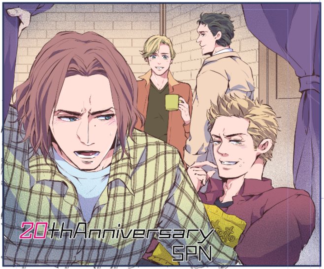 atou_as's tweet image. できた！20周年おめでとうございます！✨✨
 #HunterBrothers20thAnniversary