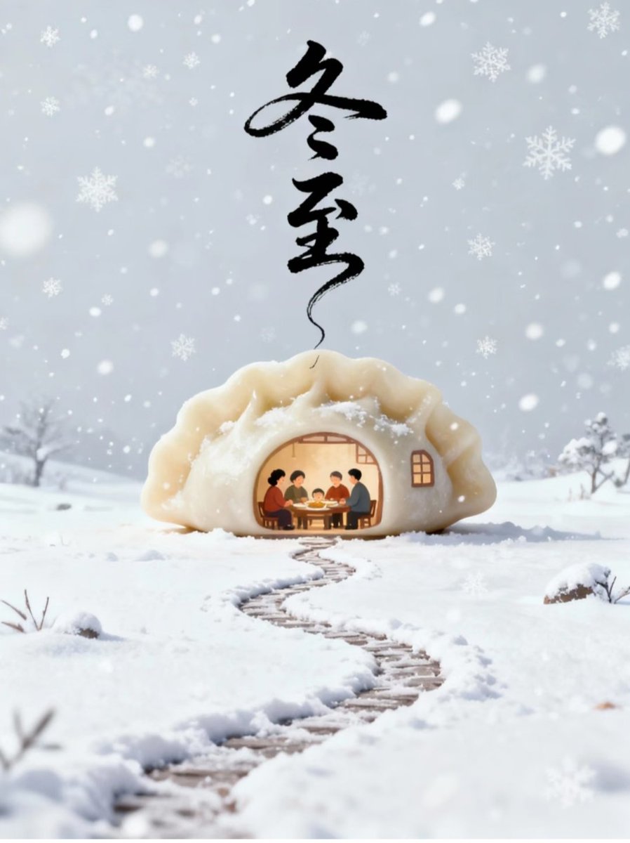 Littleone5232's tweet image. 冬至煮酒，围炉话暖，等新年，也等春暖花开。#冬至#二十四节气