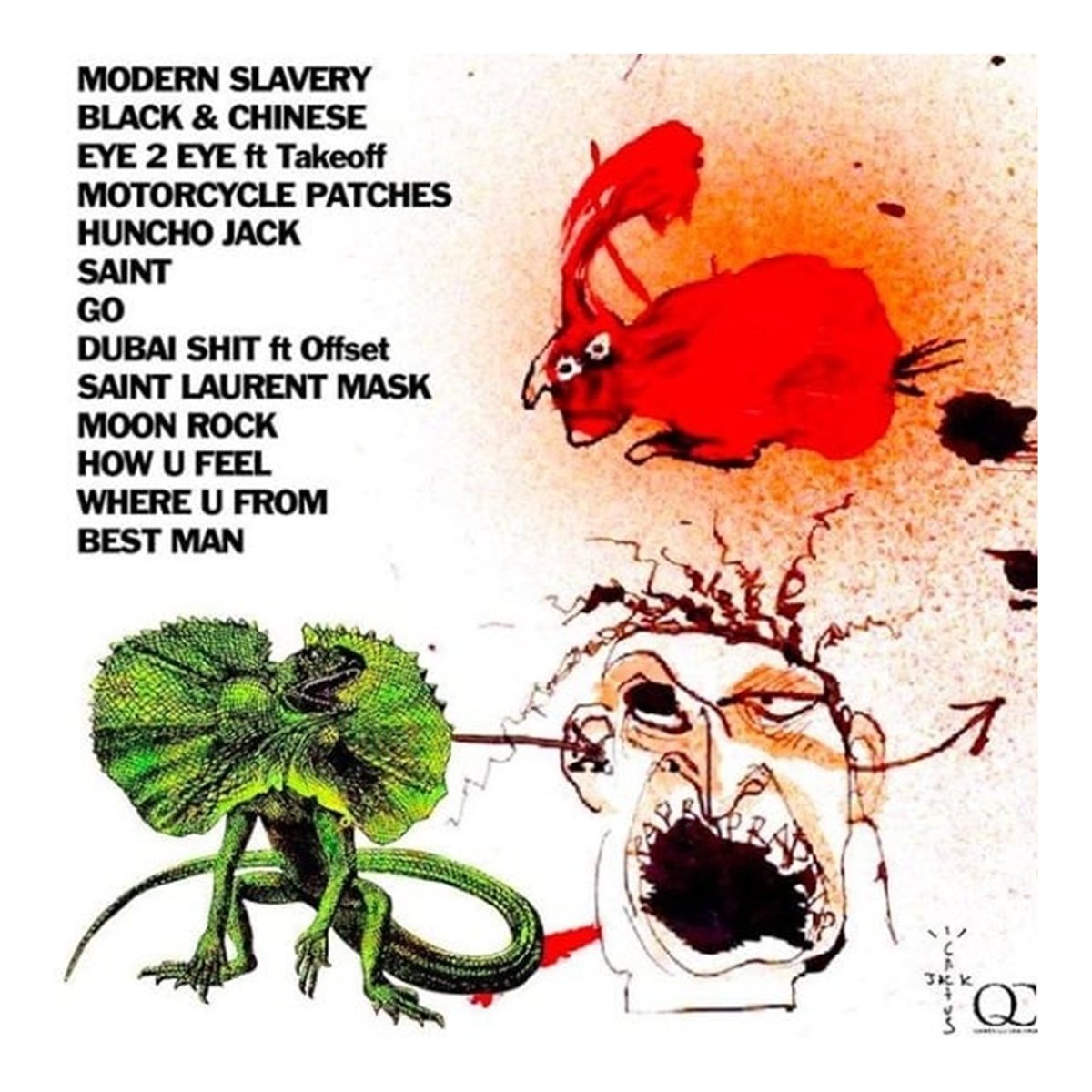 Kurrco's tweet image. 8 years ago today, Travis Scott &amp;amp; Quavo dropped their collab album, 'Huncho Jack, Jack Huncho' 💿

Favorite track on the project?