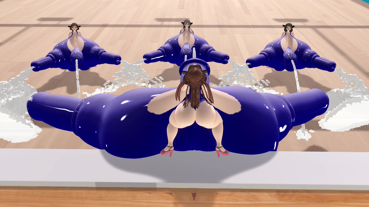 echigon33's tweet photo. MMD投稿しました
榛名に代わり金剛にも踊ってもらいました
他姉妹も応援に来ています
レオタード版は応援に加え一緒に逝ってくれます

MMD動画は以下に投稿しています
【ファンティア】
https://t.co/QBYBWRI8Hi
【Patreon】
https://t.co/xE49bfrUWS

#MMD #KanColle

blog
https://t.co/sHkWdAqQd1 https://t.co/sbgZp60B64