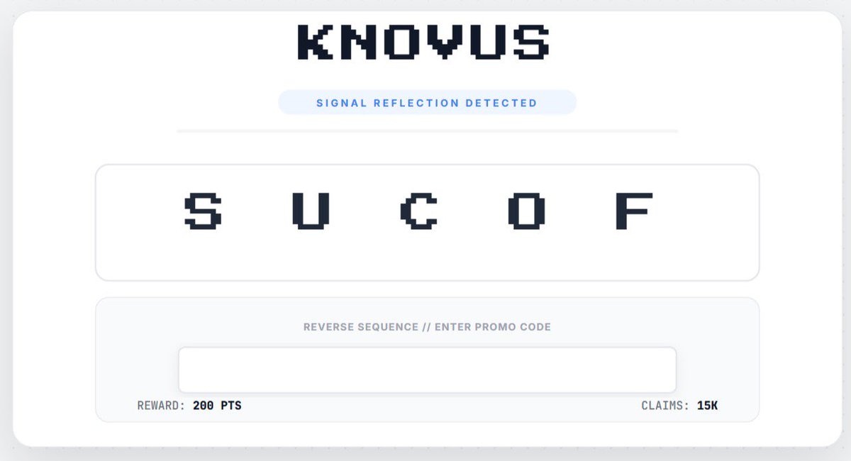 Knovus tweet media