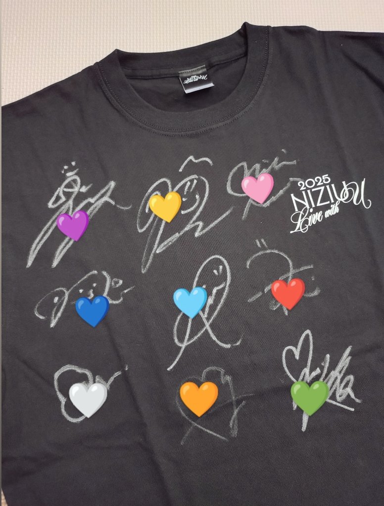 サインTシャツ届いたァァァ🤩✨🫶👕 当たったこと忘れてたよ