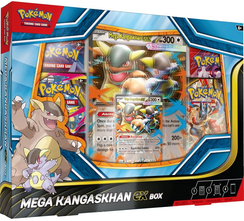 PokemonRestocks's tweet image. Mega Kangaskhan ex Box up on Amazon! 

➡️ amzn.to/49mMEYv

Limit 1. Sold and shipped by Amazon.
#PokemonTCG #ad