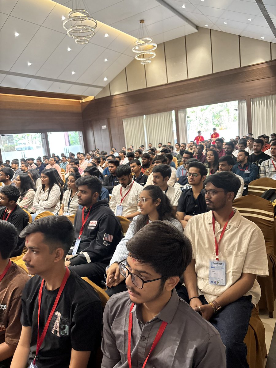 GDG_Surat's tweet image. And we’re live! 🙌
DevFest 2025 Surat has begun with impactful keynote sessions, bringing together developers, creators, and tech enthusiasts under one roof. The journey starts now! 🚀✨
#GDG #DevFest #GDGIndia #GDGSurat   #DevFestSurat #DevFest25 #DevFestSurat25