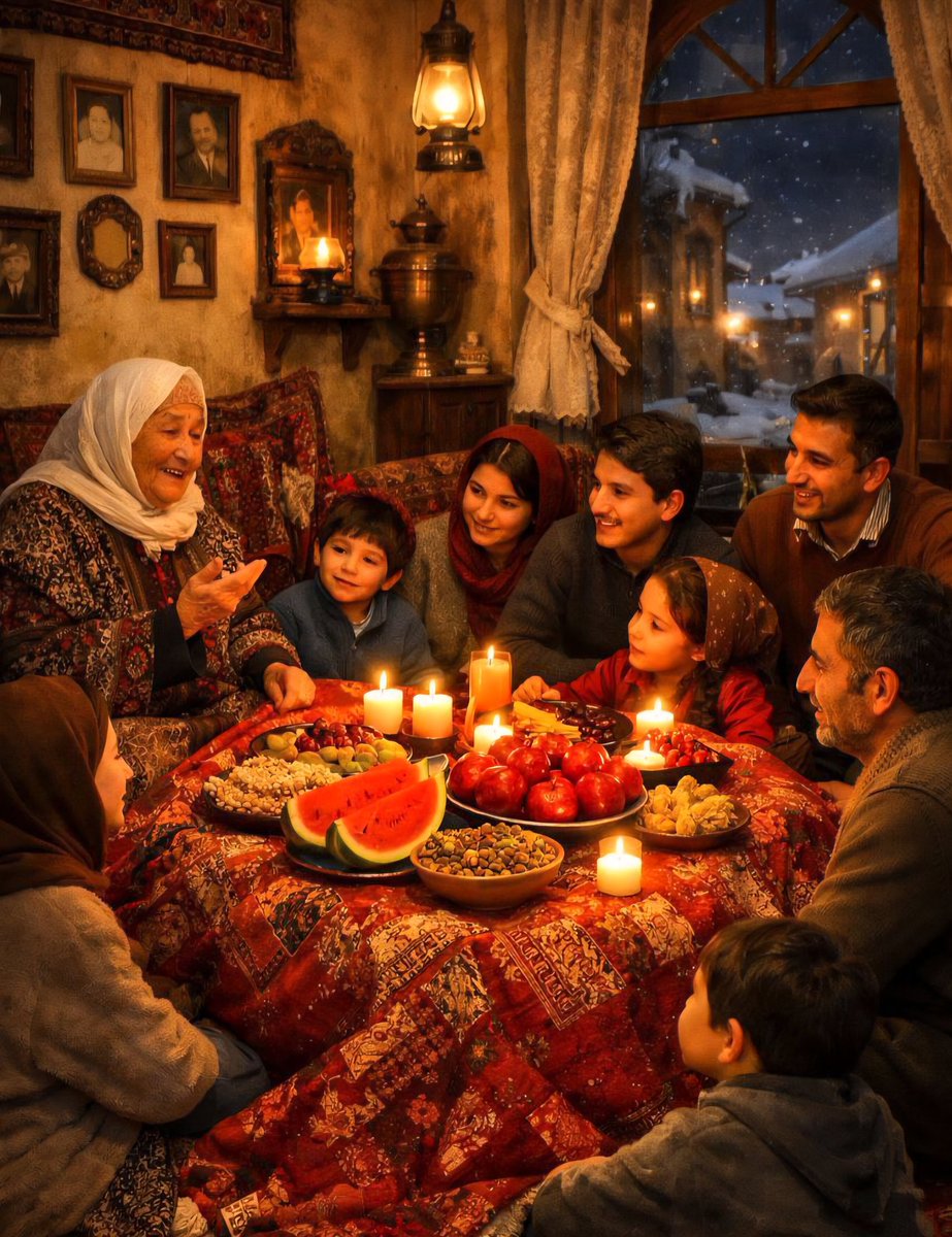 FallahKarkan's tweet photo. جشن‌ها و رسوم ملی مثل یلدا بخشی از هویت ماست. نیاکان ما حتی در سخت‌ترین روزگار، #شب_چله را گرامی می‌داشتند و حافظ می‌خواندند. امسال سفره‌ها پرچالش است، اما امید دارم گرمای هم‌نشینی، دل‌هایمان را گرم کند.
یلدای همه مردم سرزمین‌ام مبارک https://t.co/BYGT09hrNY