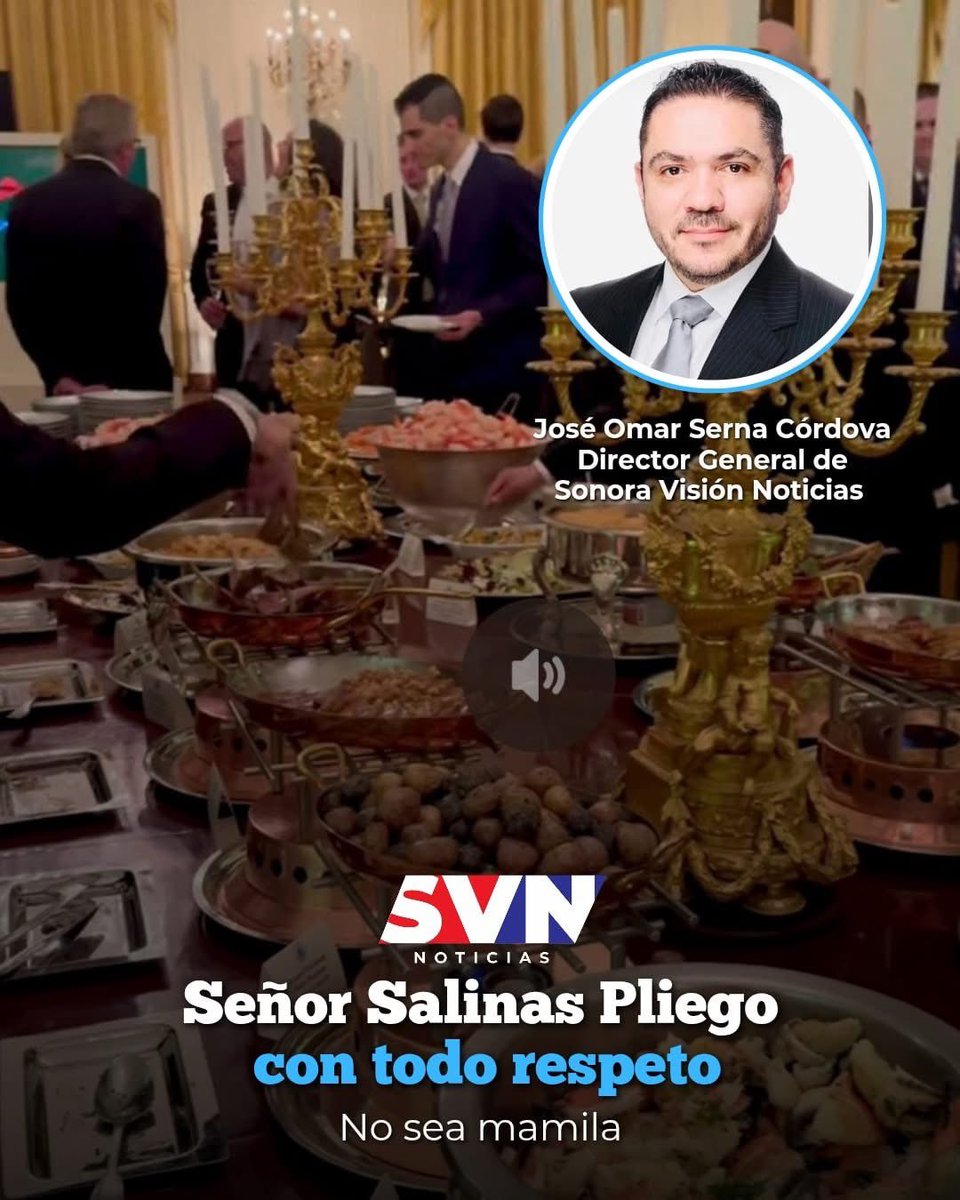 Chicuritorr's tweet image. 🔵🔴 Señor Ricardo Salinas con todo respeto: no sea mamila #SVNNoticias 

Usted compró su boleto a un socio del campo de golf Mar-a-Lago 

La cena de ayer en la Casa Blanca no fue una cena de gala, ni de tiempos ni de champaña.
Fue, en realidad, un buffet informal para fans,…