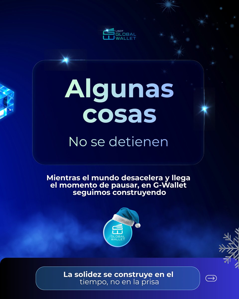 usdtglobal's tweet image. ✨ Algunas cosas no se detienen.

En G-Wallet la visión sigue y el ecosistema avanza, incluso cuando el ritmo baja.

Buen cierre de semana.

🔗 gwalletnodes.net
📲 linktr.ee/Gwallet

#GWallet #Visión #Ecosistema #Construcción #LargoPlazo