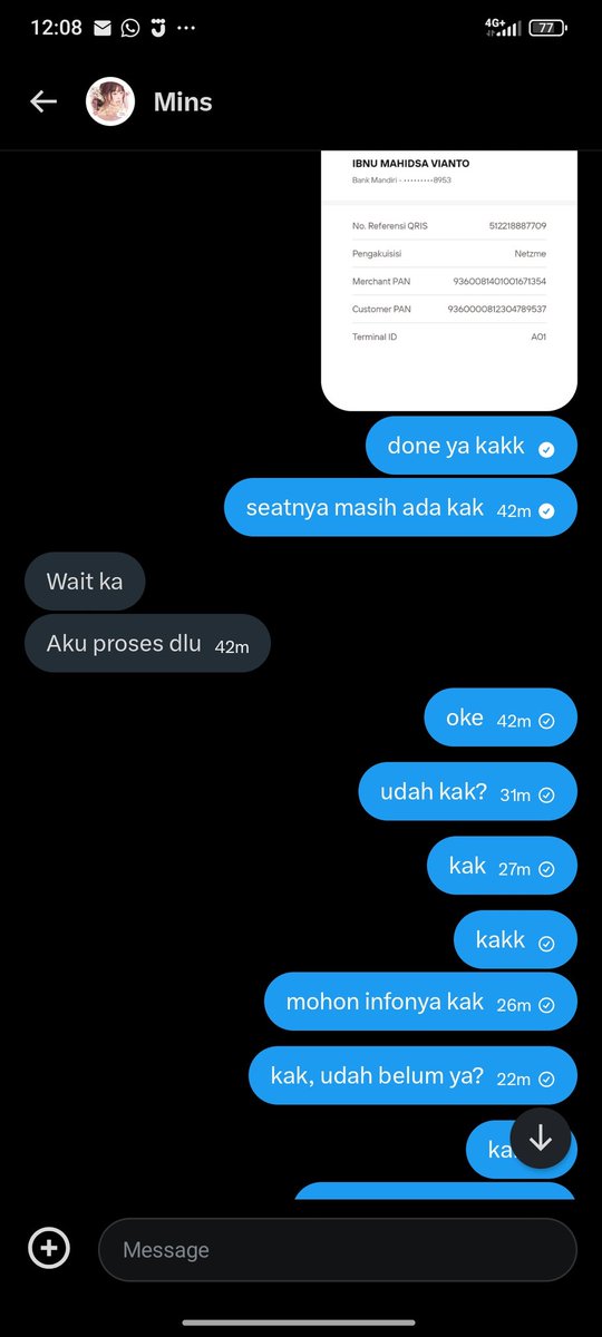 phiandtoo's tweet image. PENIPU JUAL TIKET PROMO BIOSKOP @/Zirajasti #zonauang #zonajajan️️ Wts Promo tiket Xxl cgv cinepolis