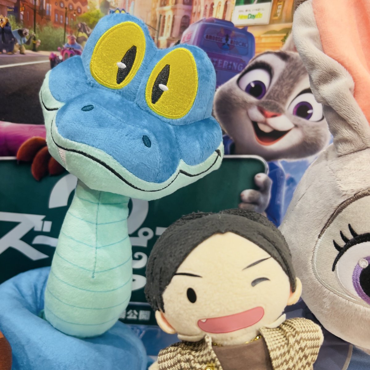 yuzzzkiy's tweet photo. やっと映画いってきた〜！
楽しかった〜🥰
クリスマスカードもゲイリー出てくれた🫶
#ズートピア２ https://t.co/Pc4sSmVoaM