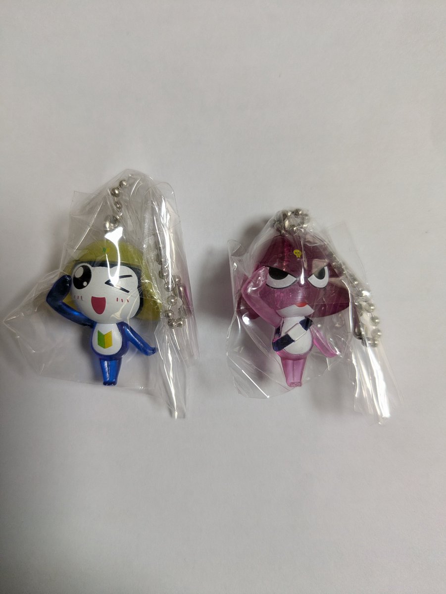 masakibears's tweet photo. @eu740301 コメント失礼します。
ギロロとタママのクリアを所有しています。
ケロロのノーマルとクリアと交換希望です。（郵送にて）

エックスでの交換初めてです。 https://t.co/C3q8ulSUrL