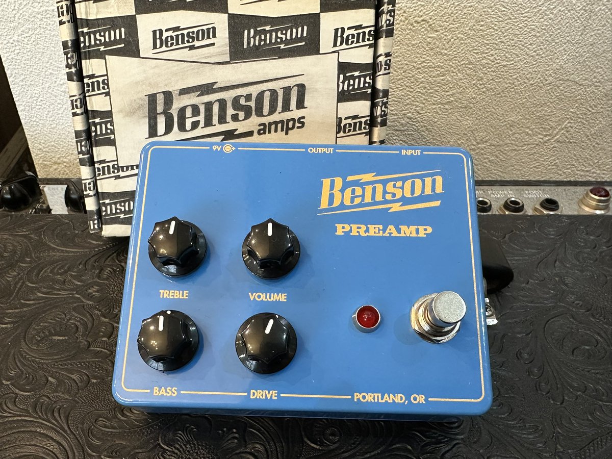 最終価格　日本限定版 正規輸入品 Benson PREAMP デッドストック 最終価格 日本限定版 正規輸入品 Benson PREAMP デッドストック Benson