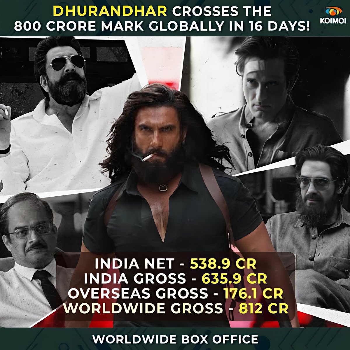 k_b_p_v's tweet photo. Its 3rd weekend &amp; Dhurandhar is performinb like a film just released a day before, at the BO. Its believable if they say an 800 crore worldwide, because even the weekday shows are full unlike many films who claim Big numbers at box office and by 3rd week those will be out on OTT. https://t.co/d2TEPfkcjk