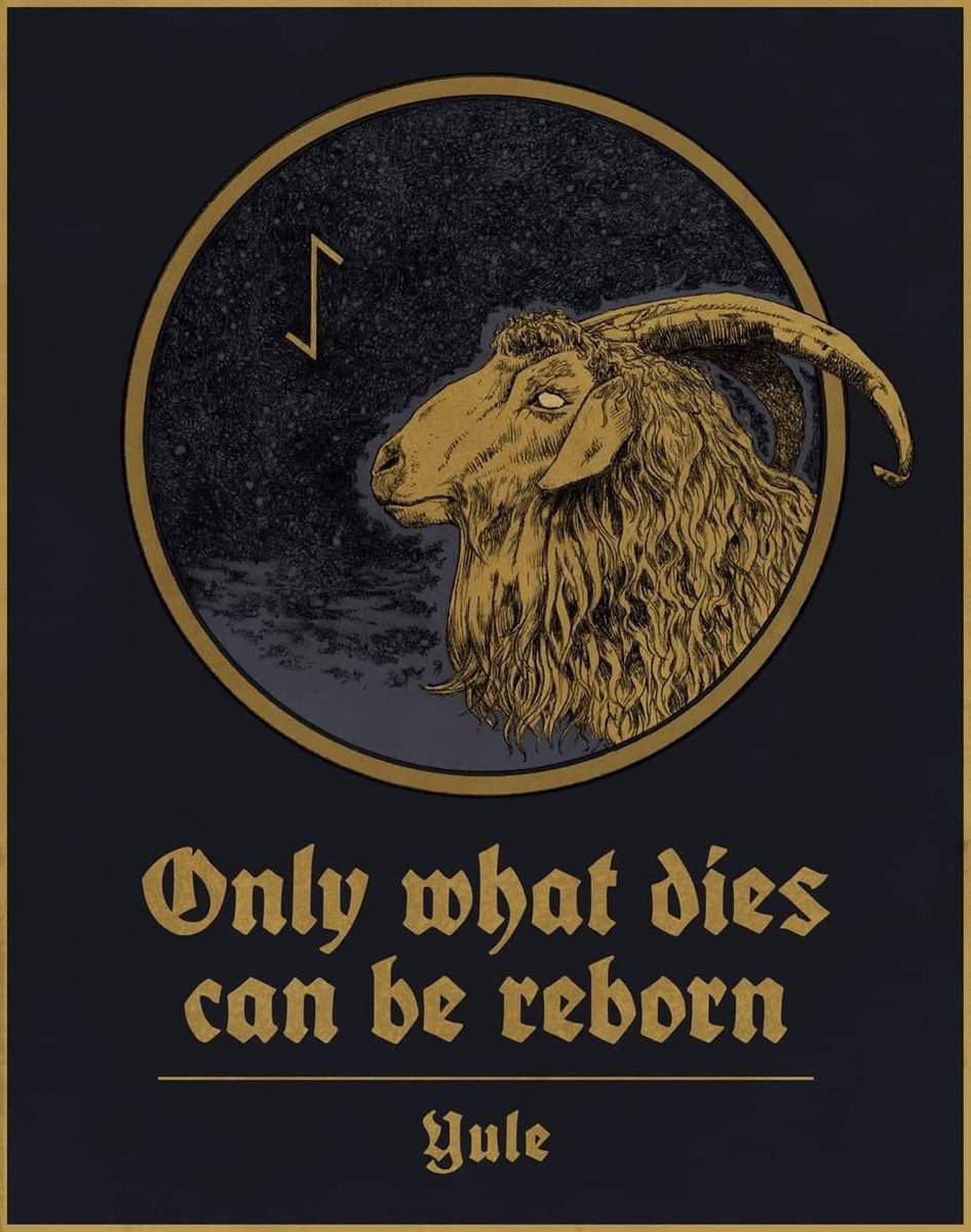 Sólo lo que muere puede renacer;
de la tumba a la montaña,
de las cenizas a las llamas,
de las noches invernales al solsticio.
Feliz muerte y un aún más feliz renacimiento.