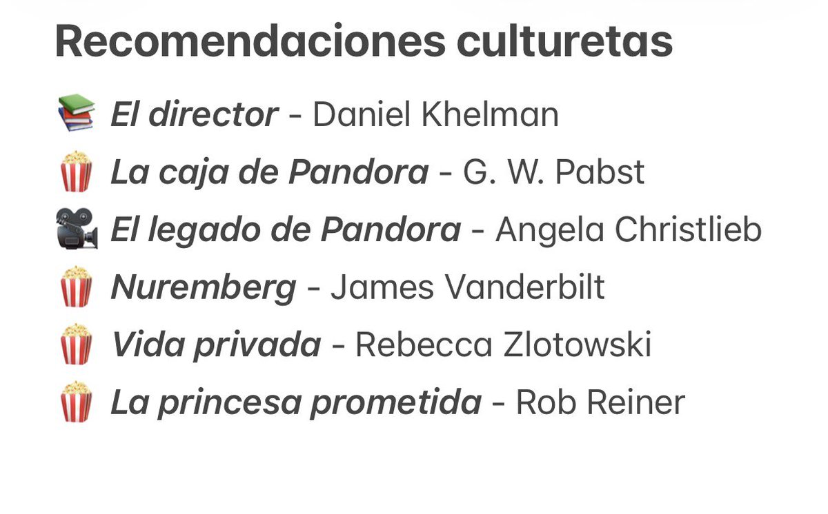 📝 Aquí nuestras recomendaciones culturetas de la semana (+ todas las de Rob Reiner).

⬇️ Escucha el programa completo: 
ondacero.es/programas/mas-…