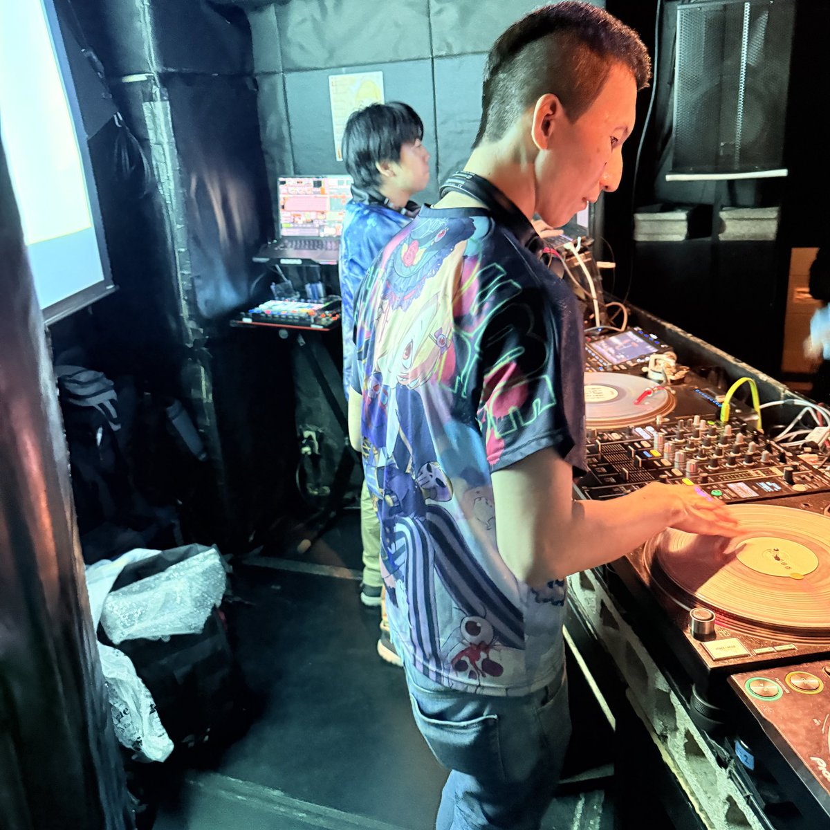 本日ラスト、Zenboundさん！
スクラッチが凄い🥏

 #clubimas