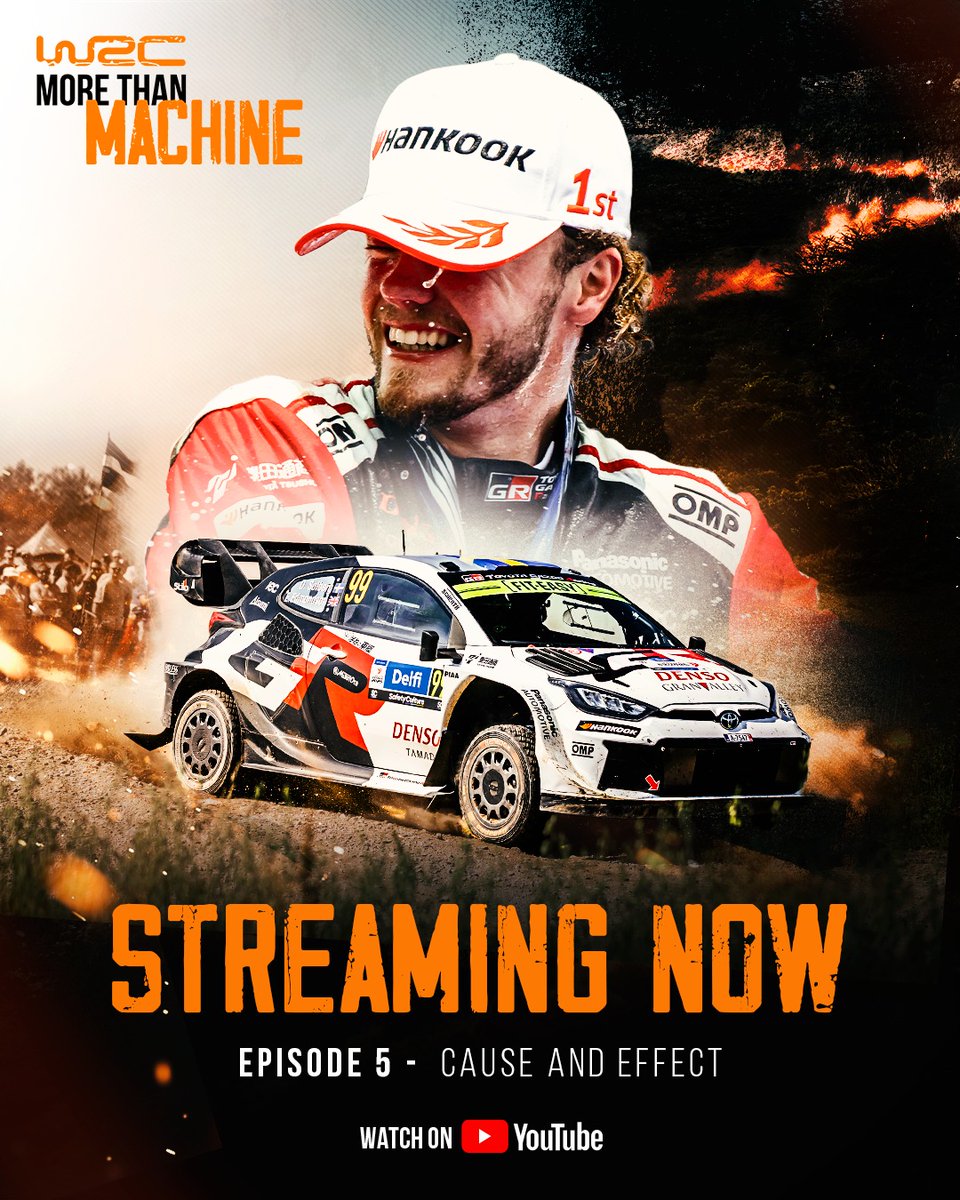 OfficialWRC's tweet image. #MoreThanMachine Ep. 5 streaming now: bit.ly/457ivKg