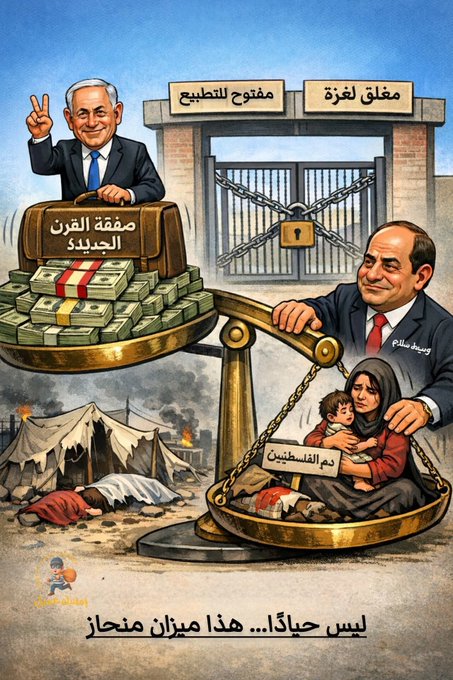 لم يرَ التاريخ متلوّنين مثل السيسي واردوغان 
#غزة_تغرق 
#فيه_خير