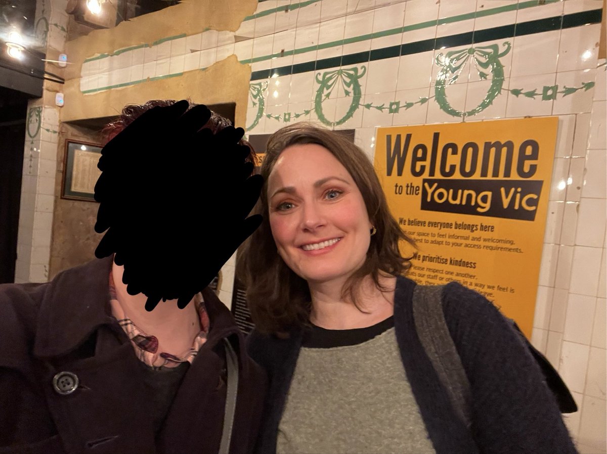 I can’t believe it’s been an entire year since I saw The Little Foxes and met Anna Madeley 😱🥺