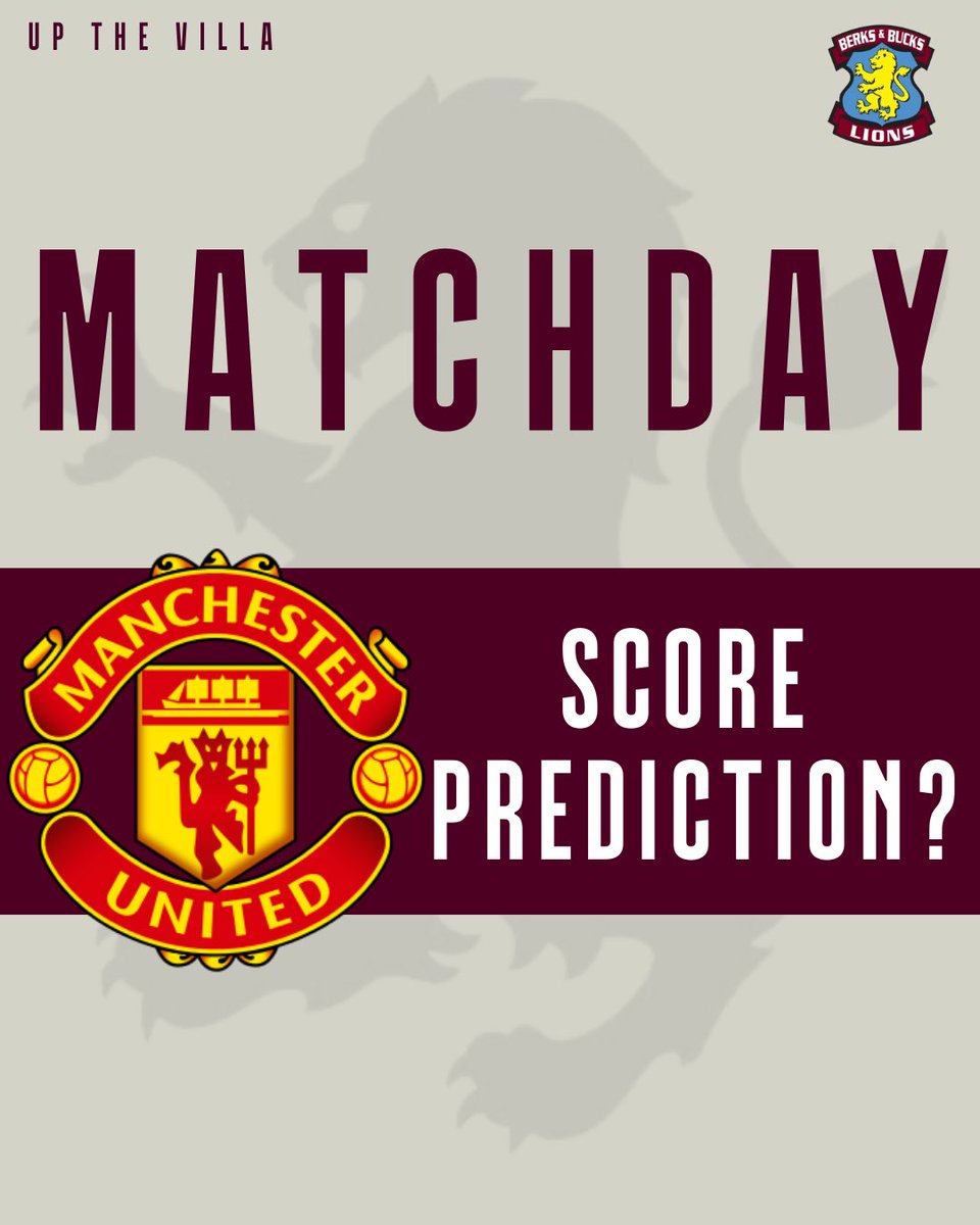 What are your score predictions today Aston Villa fans? #utv #avfc