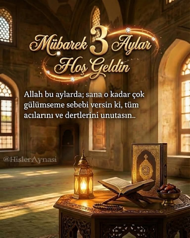 t_zerdazerya's tweet photo. 🦋🌹🕋🌹🦋
#Rɛcɛb kalbe sessizce
Sorulan bîr sorudur
#Ŧâsâvvuf ehli îçin bu ay
Ůç aylar #Ķâłbî arındırmak
İsteyenler için davettrir
#REłCEPTE kalbimizi sustur
#ŞABANDAN niyetimizi
Dɛrînleştir
#RAMAZANDA ruhumuzu
Dirilt
#ÜÇAYLARI bize yol
Rahmetini bize yoldaş eyle
Aminn🤲🏼 https://t.co/aL3siiSFB7