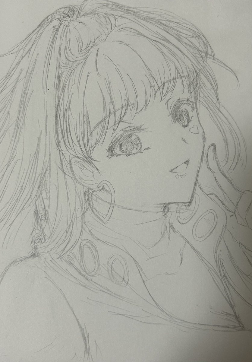 グノの女性陣描くの楽しいのう
後でクリスタかアイビスで完成させちゃうZE！