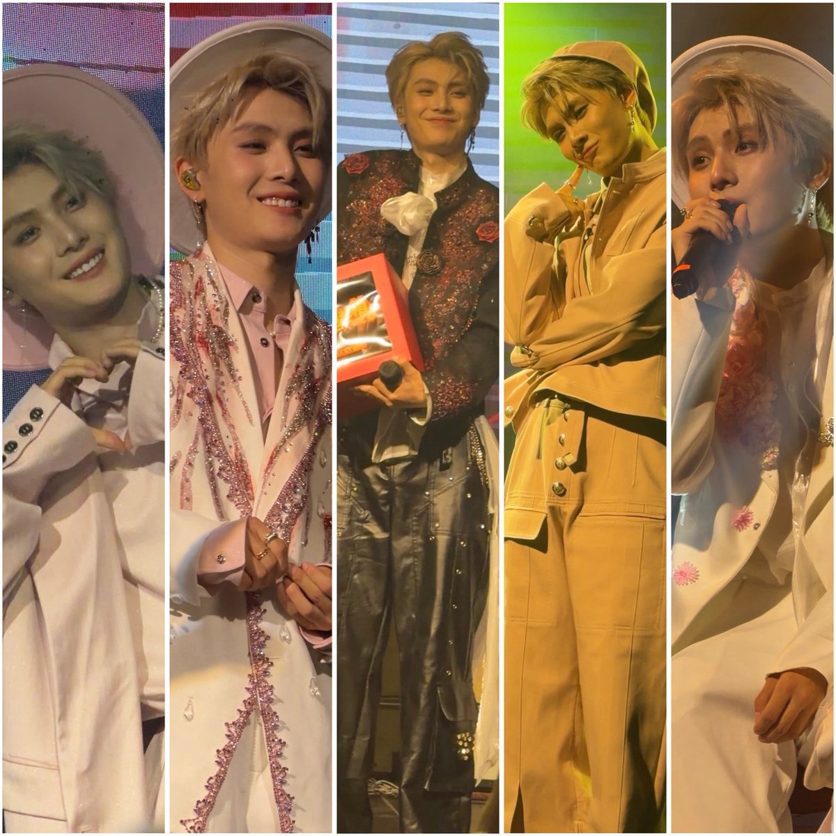 jia_gzhen_you's tweet image. あのこれ普通に拡散希望なんですけど
1公演(2時間)で10回も衣装替えしてくれるアイドルってグオジェン以外にいますか…？

しかも全衣装めちゃ可愛くない？？
みんなに見て欲しい🥺
これ全部同じ公演なんだよ！？？

#郭震 #궈쩐 #guozhen #グオジェン #BOYS2PLANET  #보이즈2플래닛 #ボイプラ2