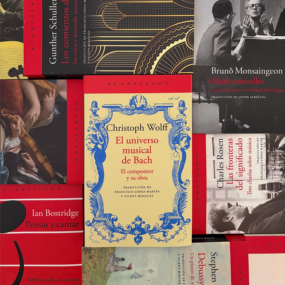 Escribir sobre música no es únicamente un modo de prolongar el consuelo, sino que es una forma de conservar nuestra irrenunciable reserva de libertad.

Explora todos los libros de temática musical de nuestro catálogo: acantilado.es/catalogo/?cole…