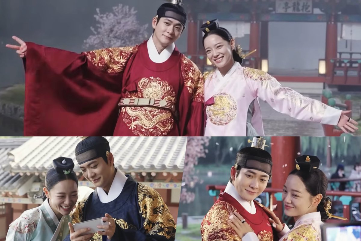 soompi's tweet photo. WATCH: #KangTaeOh And #KimSeJeong Showcase Playful Chemistry At Final Filming For "#MoonRiver"
https://t.co/yYO62yrbfE https://t.co/LyxCQ2hKWo