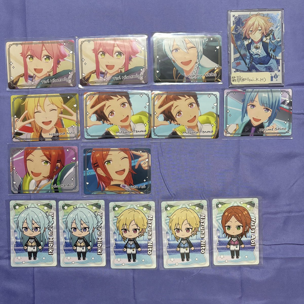 あんスタ 交換 チップス2

譲▼
MV:桃李 渉 なずな 光 創 ひなた ゆうた
SD:渉 なずな ゆうた

求▶英智 MV SD各1(決まり次第〆)

MV⇔MV・SD⇔SD

お気軽にお声掛けください🫧