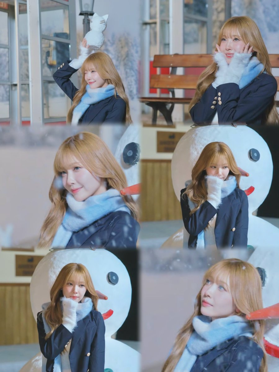 まゆち可愛すぎる🫶 ポーズも表情も全て最高です！！ 雪×制服×まゆち大