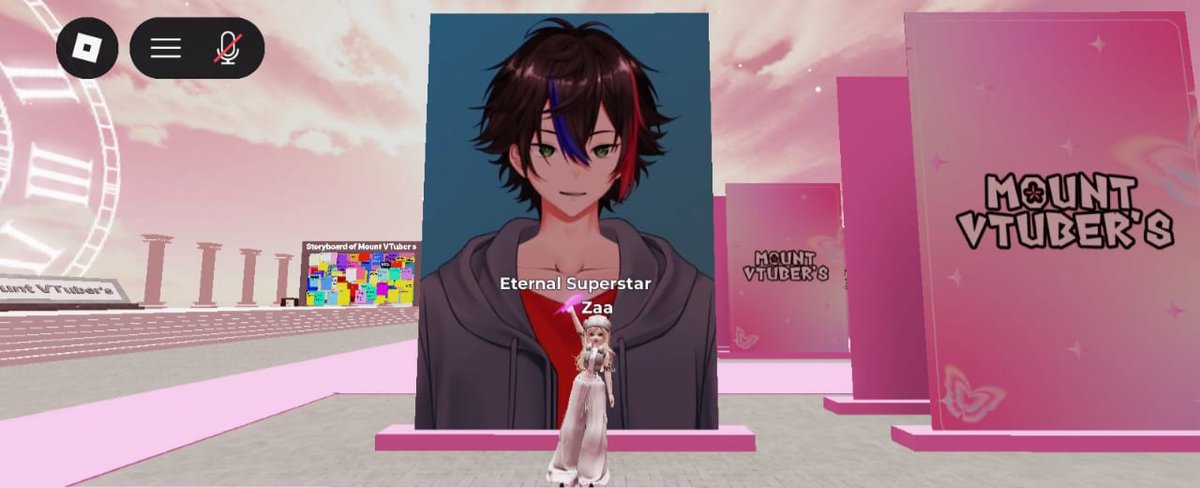 ItsmiiZaa's tweet image. Wah ada siapa nihhh...🤸‍♀️🔥

#MountVtubersRoblox
Makasih admin mount vtuber's 😚