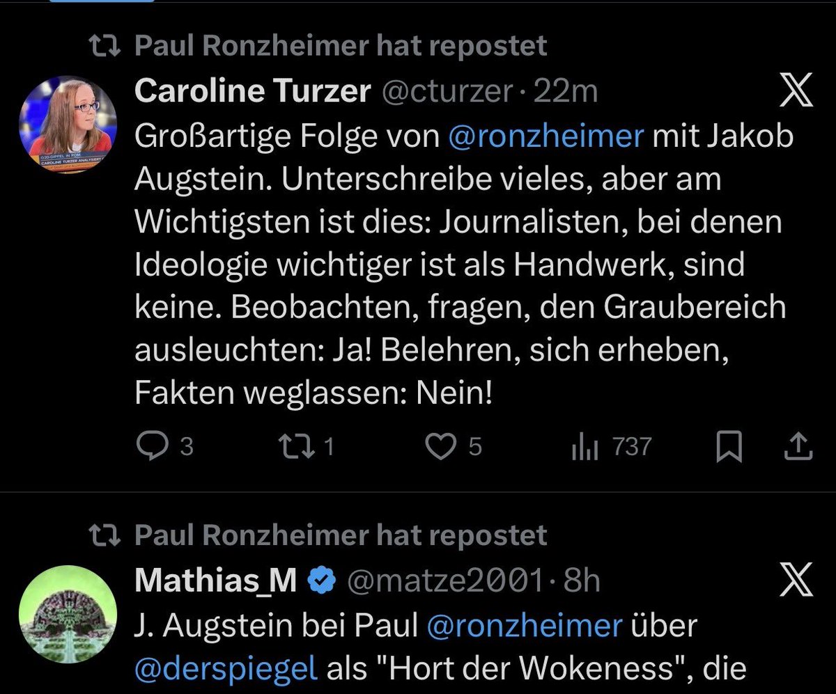 Auffällig ist ein Muster: Gerät Jens Spahn durch Recherchen unter Druck, folgt regelmäßig mediale Entlastung – nicht durch Aufklärung, sondern durch Gegenangriffe &amp; Schützenhilfe auf die recherchierenden Medien. 

Die Frage bleibt: Wer schützt Spahn, warum und wie lange noch?