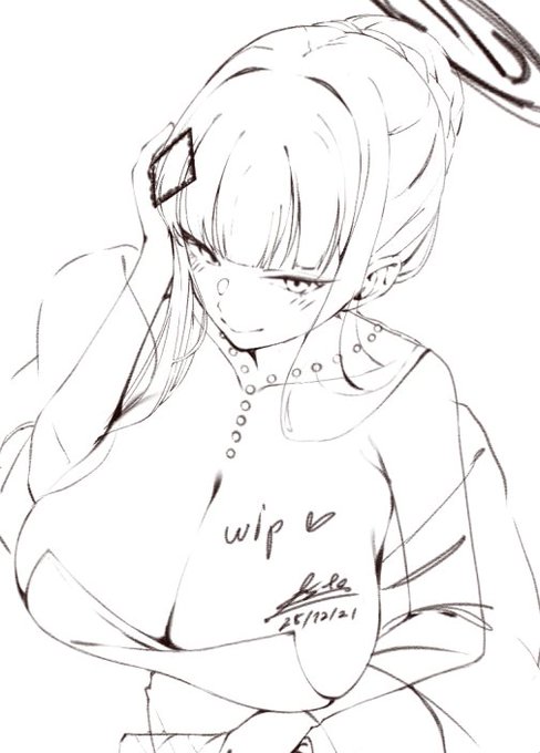 リオ描いてます...✍️ 