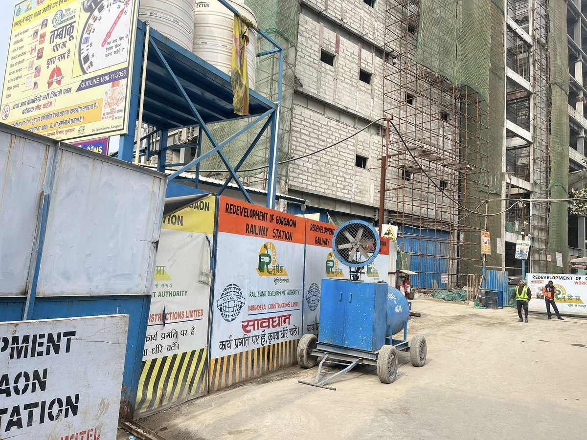 InfrageoHaryana's tweet image. Gurugram Railway station.
#gurugram
#Haryana