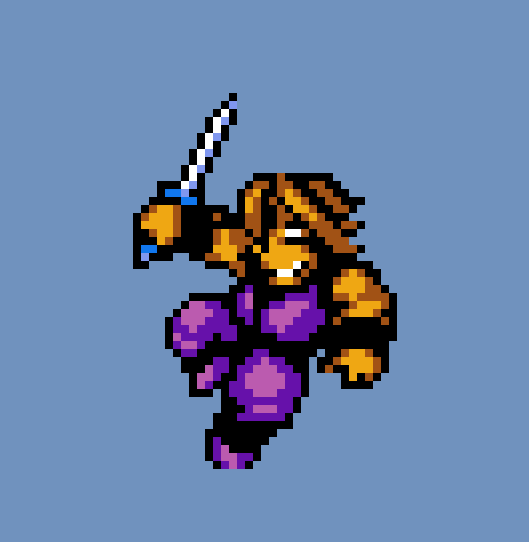 くにおくん #ドット絵 #pixelart Double Dragon 2 Ninja & Burnov