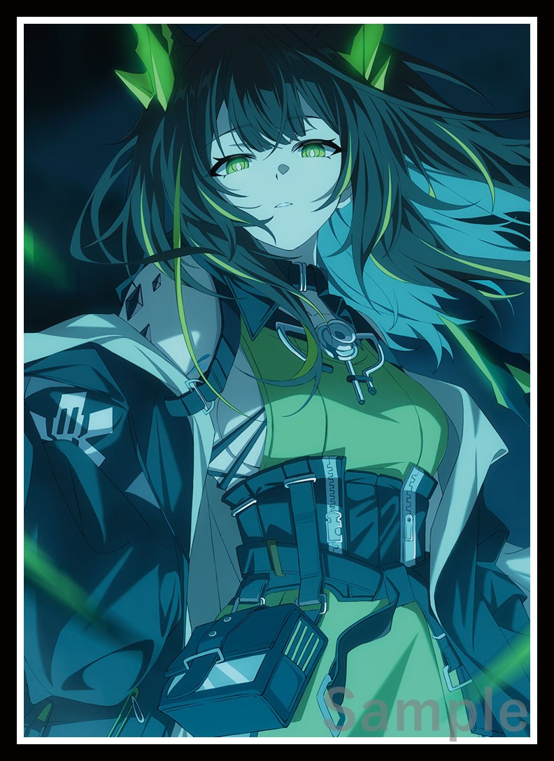 コミケ/C107/Web頒布 新作情報
「Mon3tr」のスリーブとプレイマットになります。イラストはDusk冥様になります! 