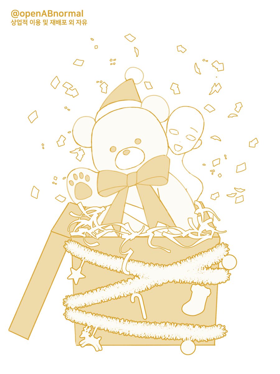 openABnormal's tweet image. #트레틀 #이메레스
이번 크리스마스 선물은...🎁

안녕하세요.🎅커미션 홍보 겸 트레틀 배포합니다.
인용 트윗도 함께 RT해 주시면 감사합니다. 행복한 연말 보내세요!🎄

📌상업적 이용 및 재배포 외 자유