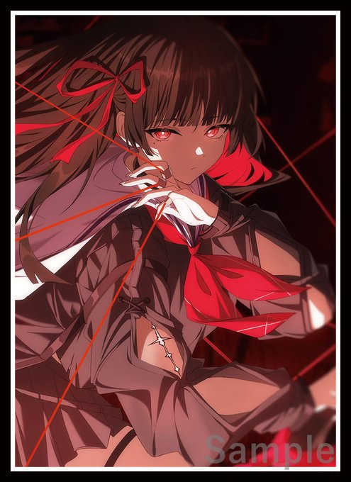 コミケ/C107/Web頒布 新作情報
「千咲」のスリーブとプレイマットになります。イラストはDusk冥様になります! 