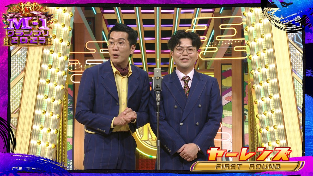 M1GRANDPRIX's tweet photo. 🏆M-1グランプリ2025🏆

決勝戦ネタ動画を
#TELASA で最速公開中！
━━━━━━━━━━━
💥 #ヤーレンズ 💥
https://t.co/Dm1KerZ61I
━━━━━━━━━━━

📣TELASA期間限定無料クーポン配布中！
#M1 #M1グランプリ https://t.co/UYpUshNiXG