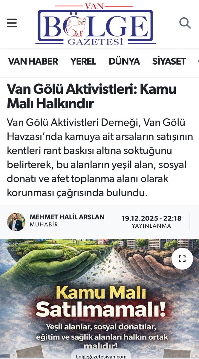 Vangölü Aktivistleri tweet media